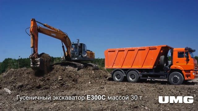 Линейка строительно-дорожной техники UMG 2018