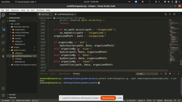 Junk-File-Organizer | Software Engineering Course's Project смотреть онлайн