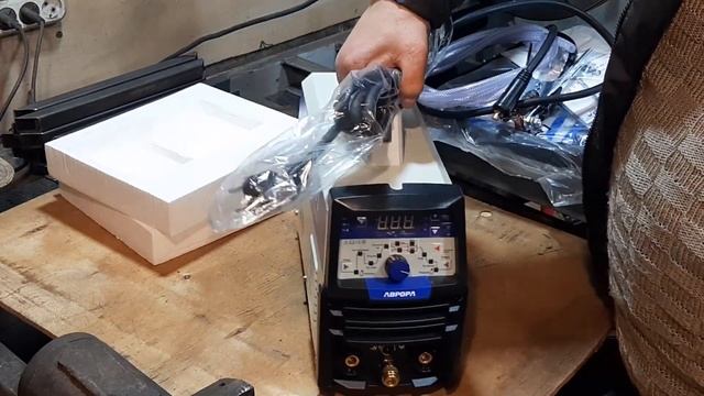 Мой новый помощник в мастерскую, АВРОРА СИСТЕМА 200 DC PULSE 2 смотреть онлайн