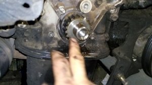 Лёгкое снятие шестерни ГРМ #4age