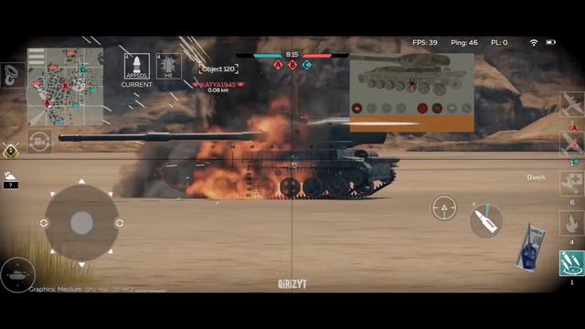 APFSDS EXPERIENCE || OBJECT 120 WAR THUNDER MOBILE смотреть онлайн