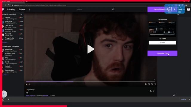 How to Download ANY Twitch Clips from ANY Channel | Two Minute Tips смотреть онлайн