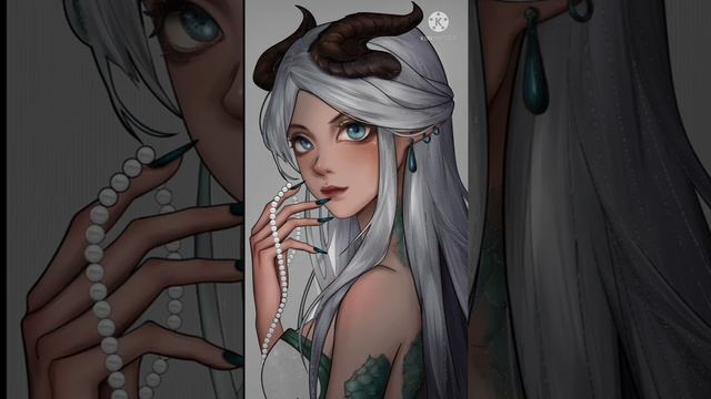 Cute Succubus | Paint by Numbers | Color by Number