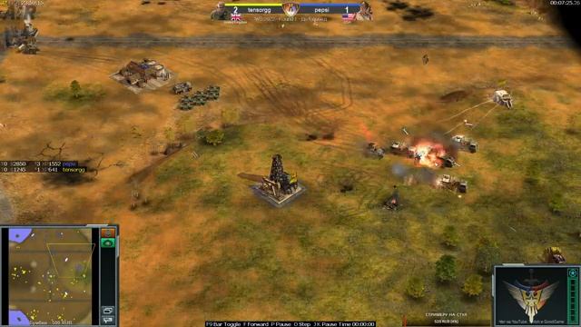 Pepsi vs Tensorgg - WS2022 - Round 1 - Generals Zero Hour смотреть онлайн