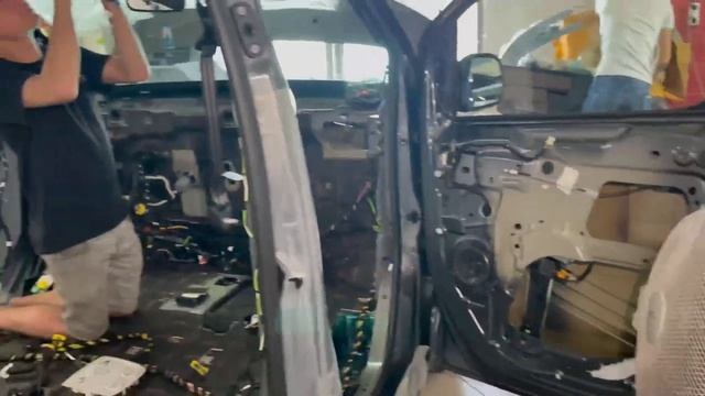 V Class, Vito W447 - шумоизоляция, комплексная защита от шума смотреть онлайн