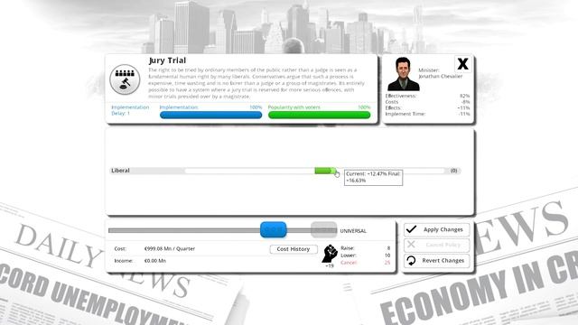 Democracy 3: Electioneering | France - Year 5 смотреть онлайн