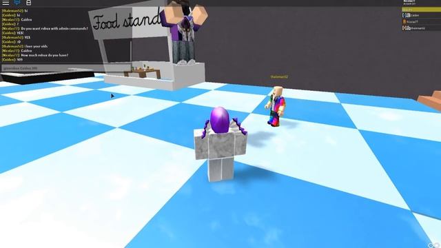 FREE ROBUX ADMIN COMMANDS TROLLING (Roblox) смотреть онлайн