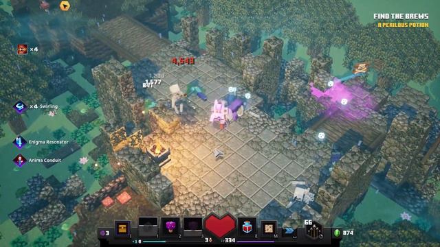 SOUL FISTS with Perfect Enchantments - Any Good? | Minecraft Dungeons смотреть онлайн