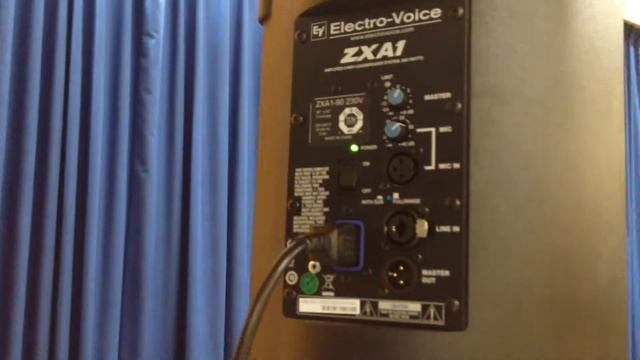 ElectroVoice ZXA1 - popping sound without input source смотреть онлайн