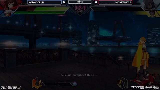 Can't Escape From the BBTag | Choose Your Fighter Week 5 (BlazBlue Cross Tag Battle Tournament) смотреть онлайн