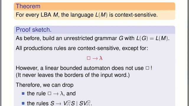 Automata Theory - Context-sensitive Grammars and Linear Bounded Automata смотреть онлайн