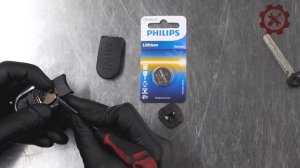 Замена батарейки в ключе на MINI COOPER F56