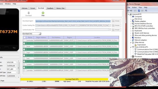 cara flashing polytron R2509 Rose Gold tested 100% смотреть онлайн
