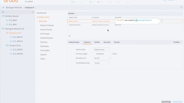10 Provisioning APs in the Mobility Master смотреть онлайн