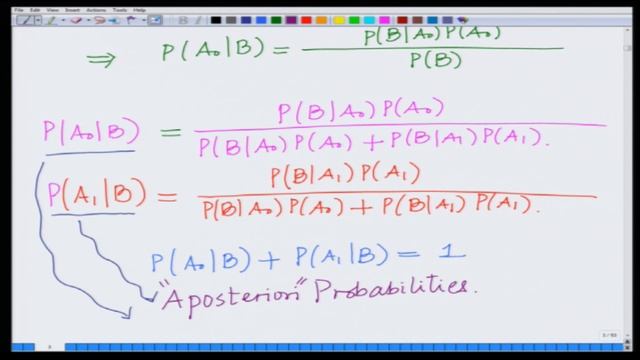 Bayes Theorem and Aposteriori Probabilities смотреть онлайн