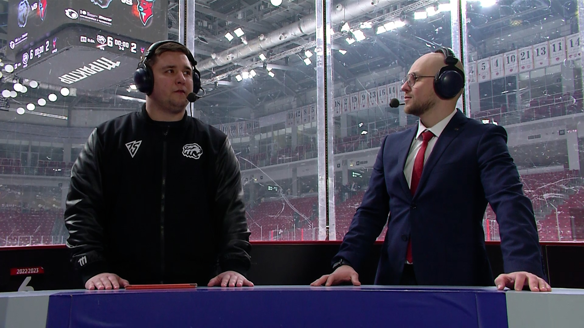 Комментатор Денис Мошаров подвел итоги сезона для ХК «Трактор» в студии ОТВ смотреть онлайн