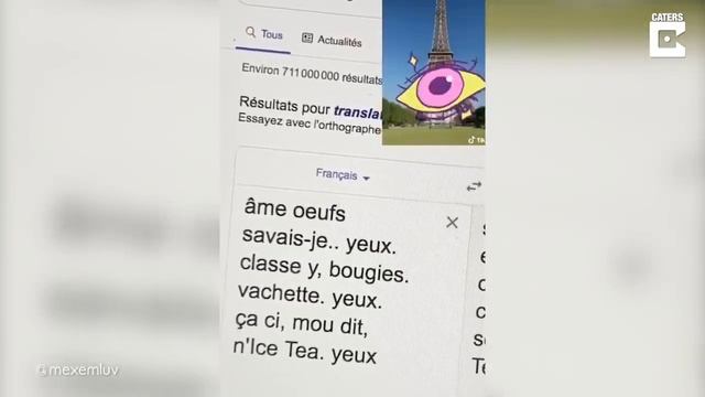 Guy Pokes Fun At French Language смотреть онлайн