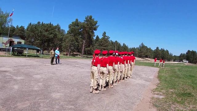 Смотр стороя. Зарница-орлёнок. Козельск. (18-19 мая 2021 года) смотреть онлайн