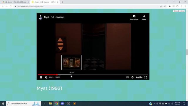 History of 3D Graphics in Video Games ~ MEA 300 смотреть онлайн