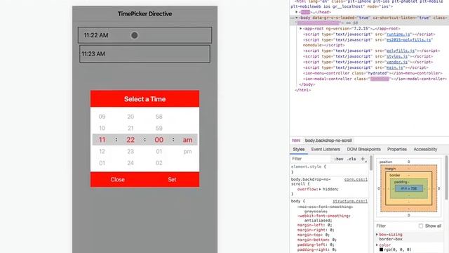 Ionic 4 timepicker - Ion Timepicker - Using Ionic Framework Timepicker Component in Ionic/Angular смотреть онлайн