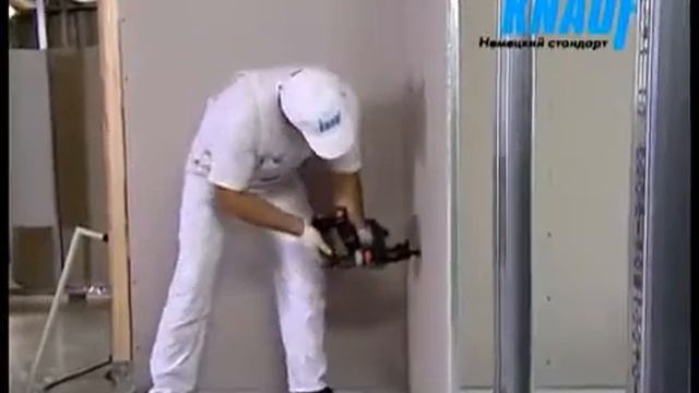 Монтаж ГКЛ перегородки С111 смотреть онлайн