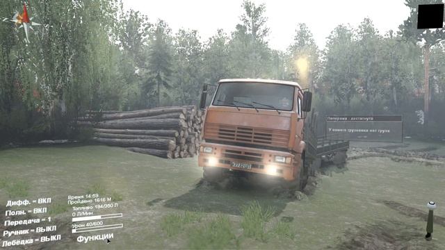 Реально страшная история - ч10 SpinTires смотреть онлайн
