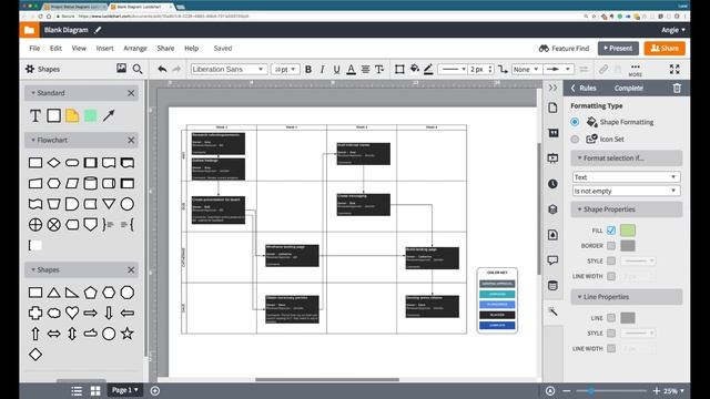 Lucidchart Tutorials - Track Project Status in Lucidchart смотреть онлайн
