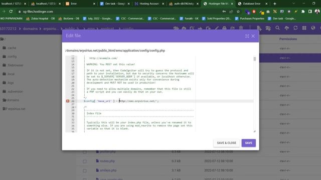 Deploying Codeigniter Project on Server | Shared Hosting | Employee Management System | Part 7 смотреть онлайн