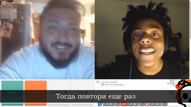 IShowSpeed ПРЕССАНУЛ чела в чат рулетке но нарвался не на того... смотреть онлайн