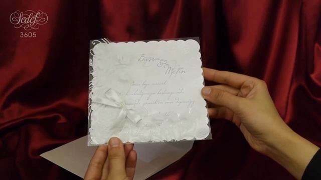 Свадебные приглашения САКУРА 3605 смотреть онлайн
