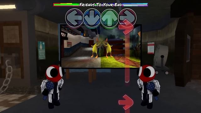 [FULL Song] four times as many Rainbow friends... friday night funkin mod roblox смотреть онлайн