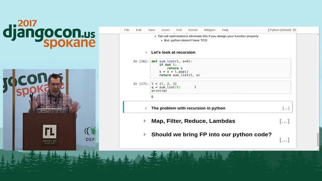 DjangoCon US 2017 - Functional Programming in an Imperative World. Maybe by Derik Pell смотреть онлайн