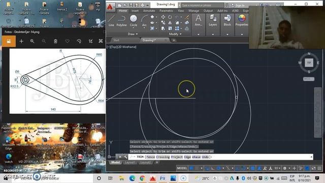 dibujo intermedio de autocad 14 смотреть онлайн