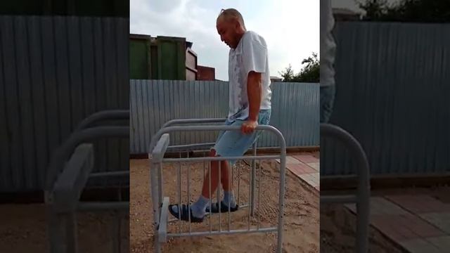 Тренажер брусья своими руками!) смотреть онлайн