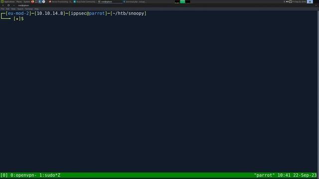 HackTheBox - Snoopy смотреть онлайн