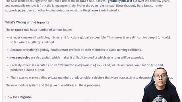 Tutorial SASS | 5. Modules смотреть онлайн