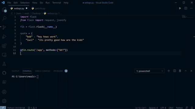 How To Make A Web API In Python (SUPER QUICKLY) смотреть онлайн