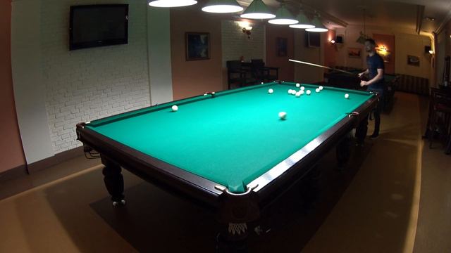 Пример случайного шара в партии по свободной пирамиде