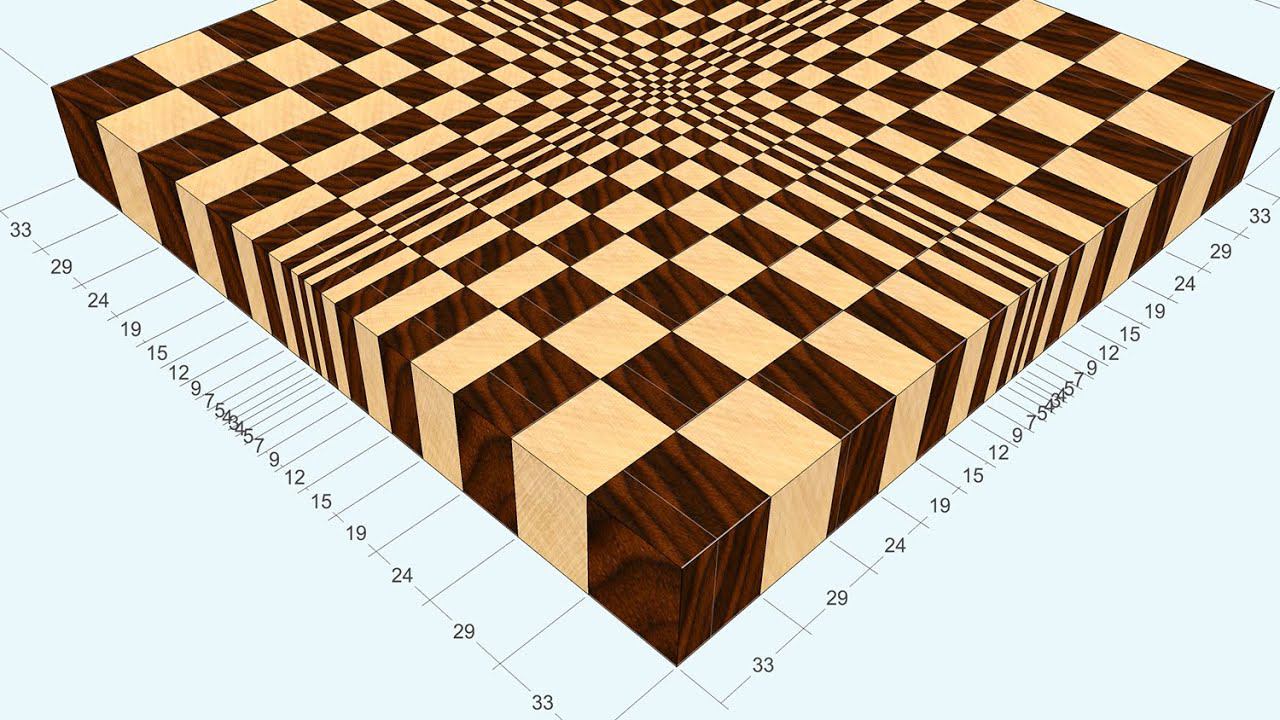 Изготовление 3D доски №1 с 300-мм рейсмусом
3D cutting board #1 to make with the use of 13" planer смотреть онлайн