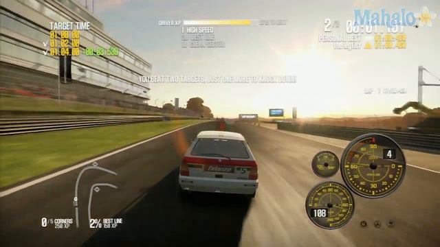 Shift 2 Unleashed Retro Hot Lap Brands Hatch Lancia Delta IE смотреть онлайн