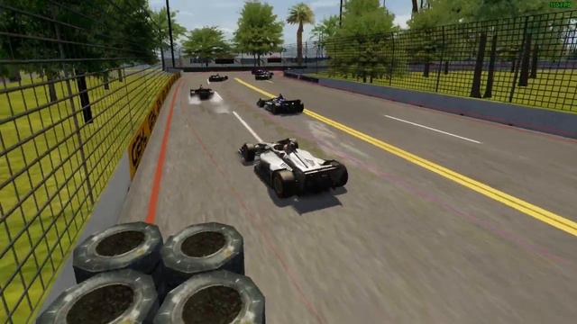 Assetto Corsa - St Petersberg 6 lap test race with AI смотреть онлайн