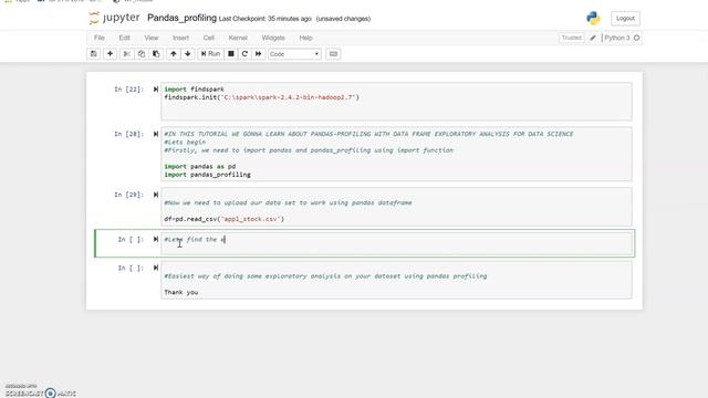 Python Profiling with pandas смотреть онлайн