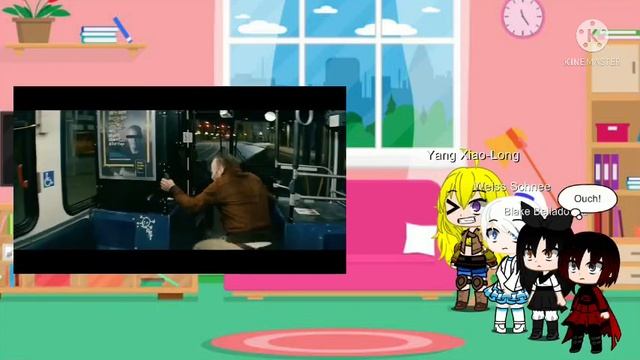 Team RWBY reacts to Nobody, Bus Fight scene! смотреть онлайн