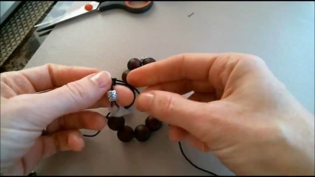 Shamballa Bracelet. Шамбала Браслет из 12мм бусин . смотреть онлайн