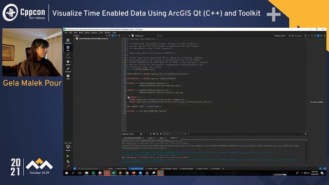 Visualize Time Enabled Data using ArcGIS Qt (C++) and Toolkit - Gela Malek Pour - CppCon 2021 смотреть онлайн