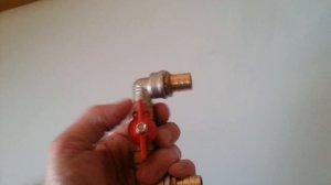 Краник печки на Газель взамен стандартного