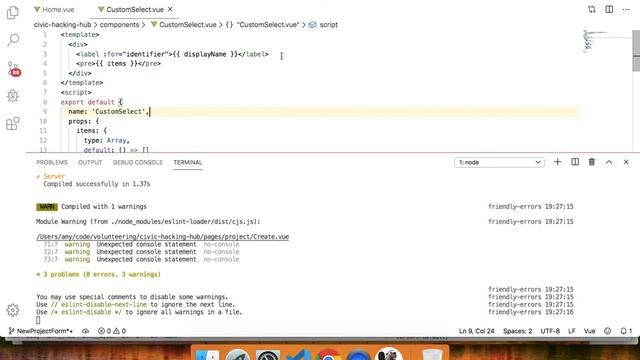 Nuxt Walkthrough 17 - Custom Select Component смотреть онлайн