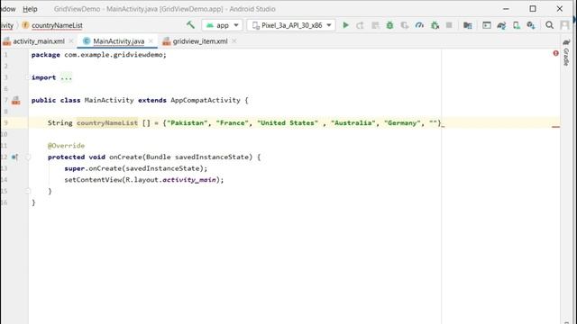 Gridview in Android Studio - 51 - Android Development Tutorial for Beginners смотреть онлайн