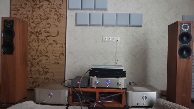 Marantz ma-9s2 & sc-7s2 & proceed pdp-2 & Elac fs-407 смотреть онлайн