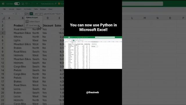 Introducing Python in Excel смотреть онлайн